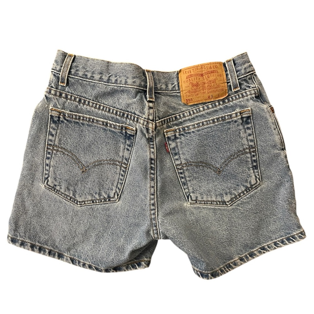 Levi's vintage mid rise mid length Jean Shorts